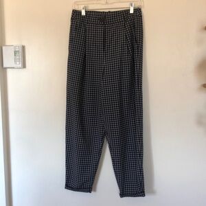 Frank & Oak Plaid Trousers